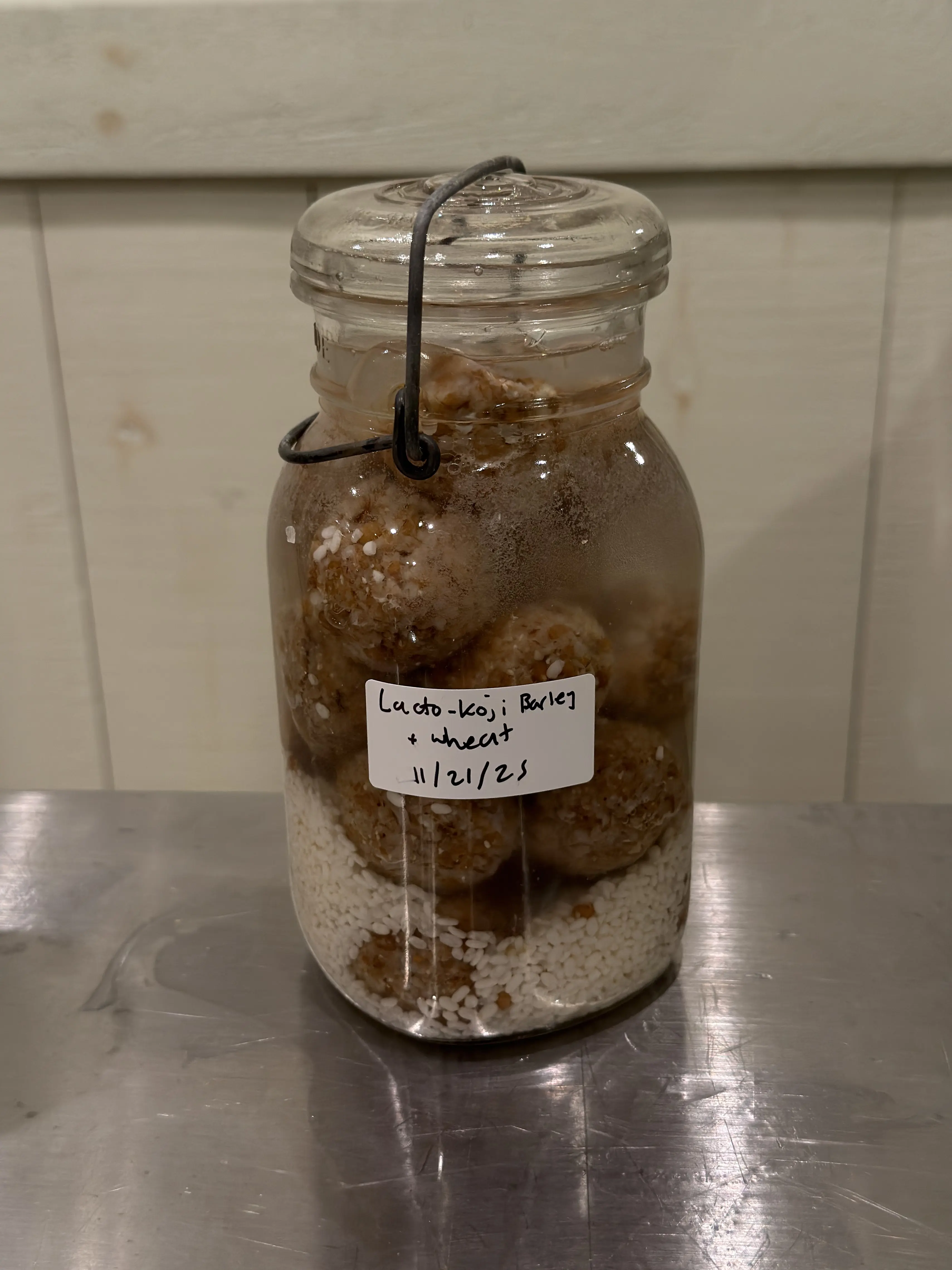 Shio Koji Grain Cheese (WIP)