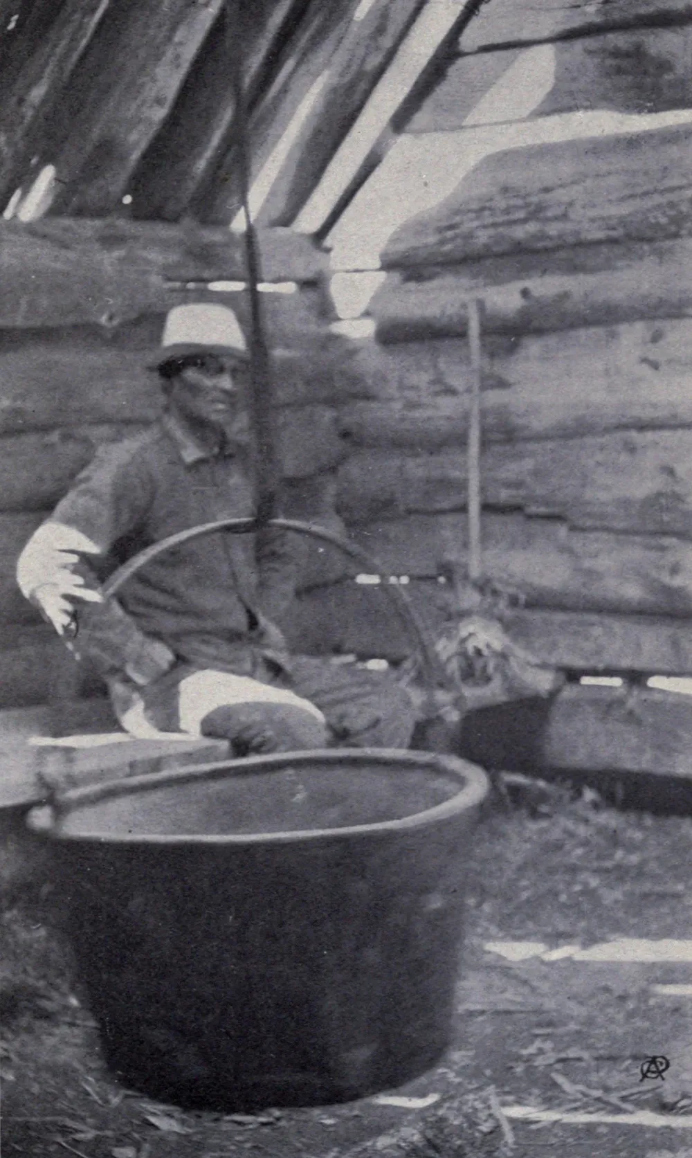 Seneca Cookhouse Kettle (Parker 1910)